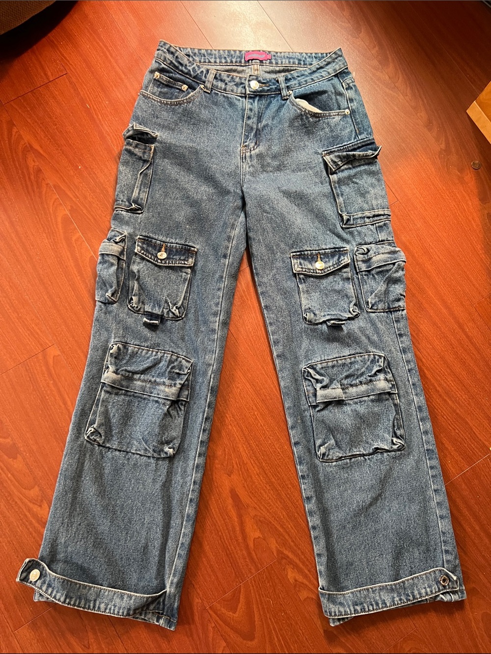 Edikted painter/ carpenter/‎ Utility Jeans size M